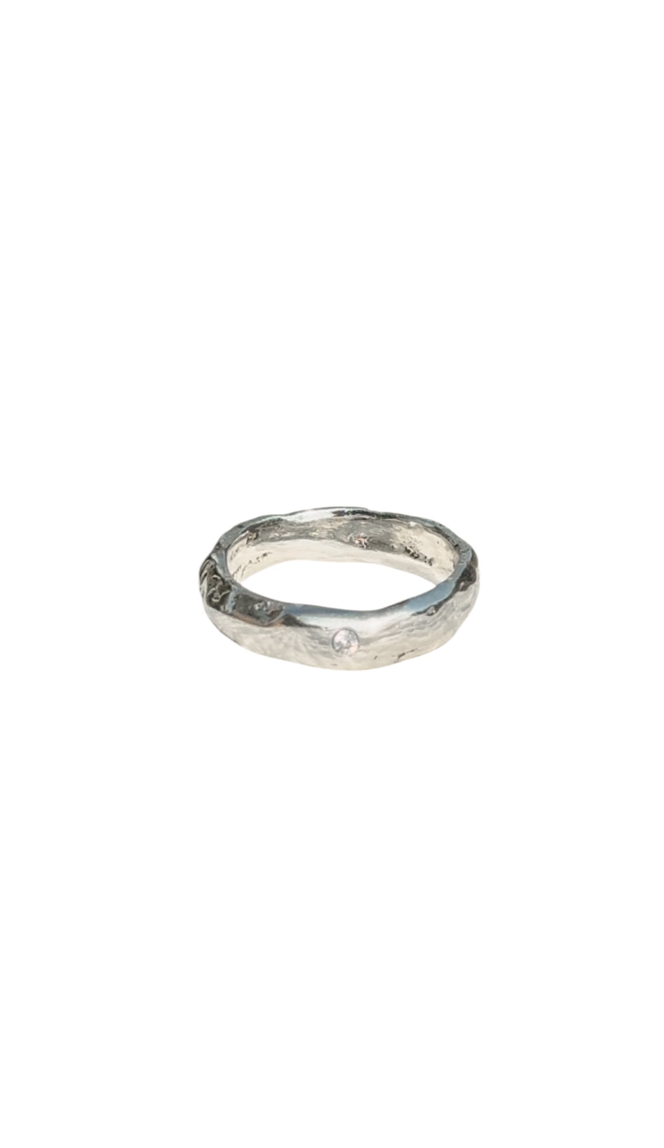 Molten moon ring