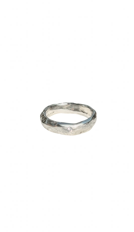 Molten moon ring